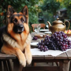 Can German Shepherd Eat Grapes