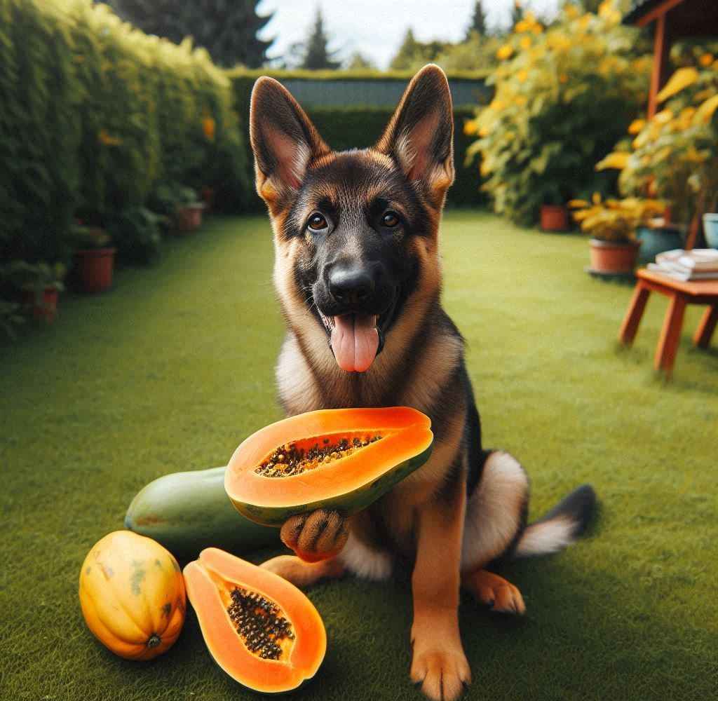 Can German Shepherd Eat Papaya