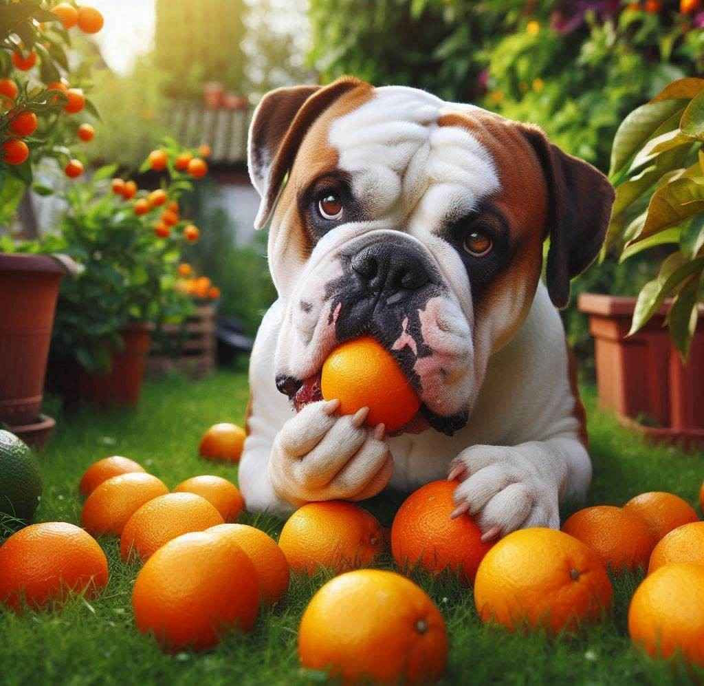 Are Oranges Safe for American Bulldogs In Summer