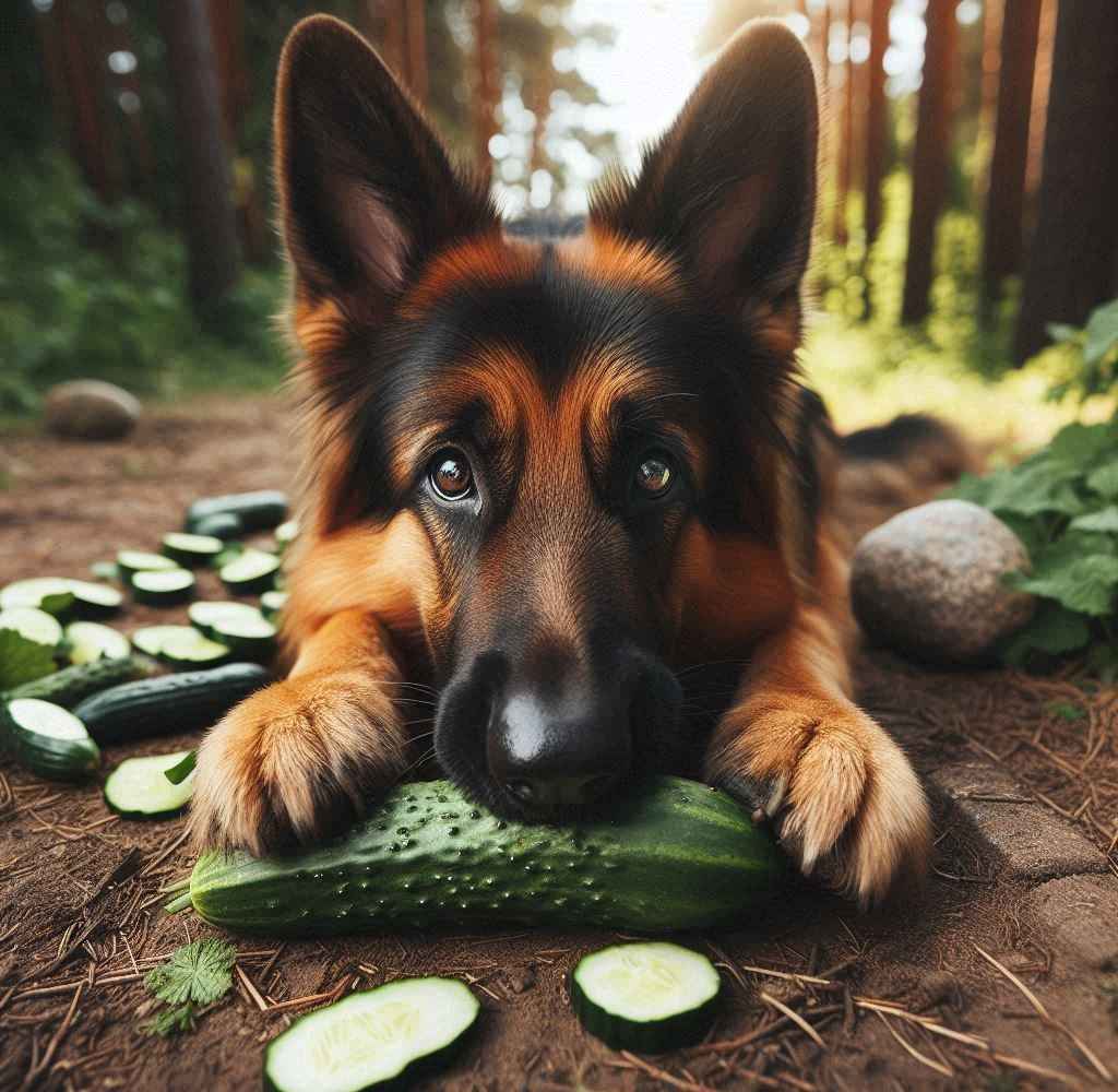 Health Benefits Of Cucumber For German Shepherd