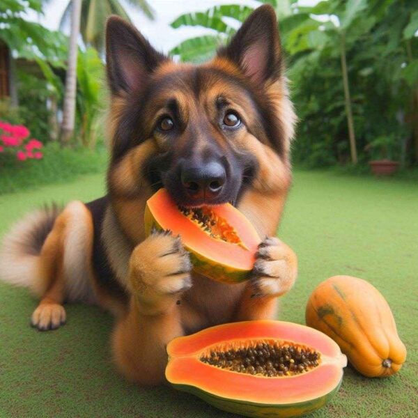 Is Boiled Green Papaya Good For German Shepherd