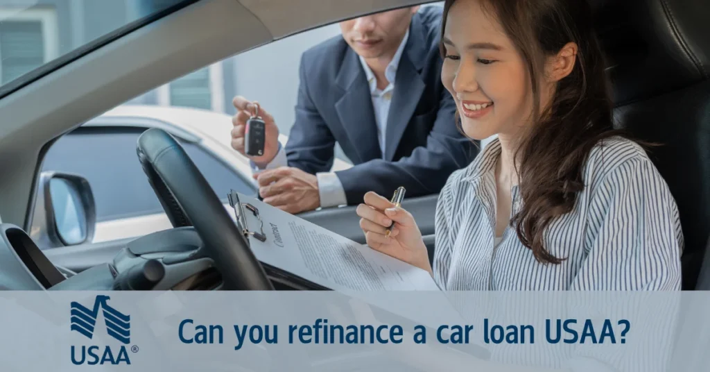 Can you refinance a car loan USAA